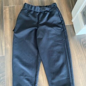 Nike track pants black